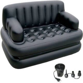 Air Lounge Inflatable Sofa Cum Bed 5 in 1