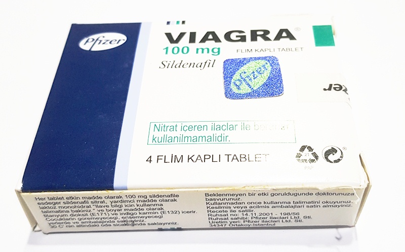 ویاگرہ Pfizer 100mg 4 tablets pack Imported from Istanbul - Image 5