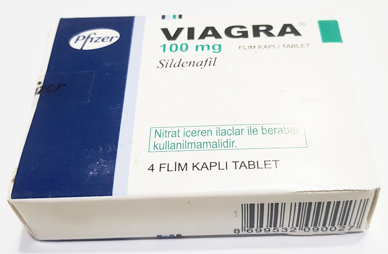 ویاگرہ Pfizer 100mg 4 tablets pack Imported from Istanbul - Image 2
