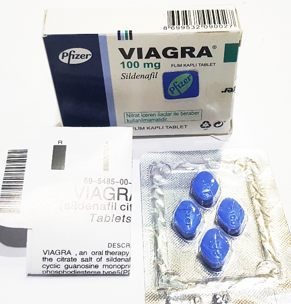 ویاگرہ Pfizer 100mg 4 tablets pack Imported from Istanbul