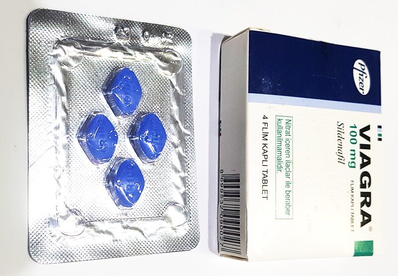 ویاگرہ Pfizer 100mg 4 tablets pack Imported from Istanbul - Image 4