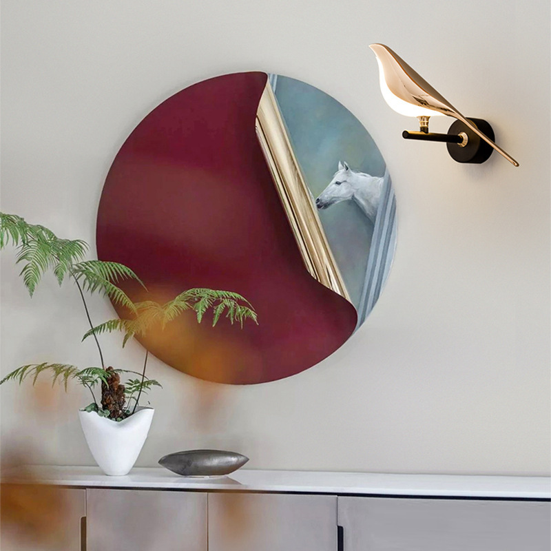 Creative Bird-shaped Bedroom Living Room Wall Lamp - Image 3